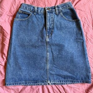 Vintage Guess jean mini skirt size 25/26